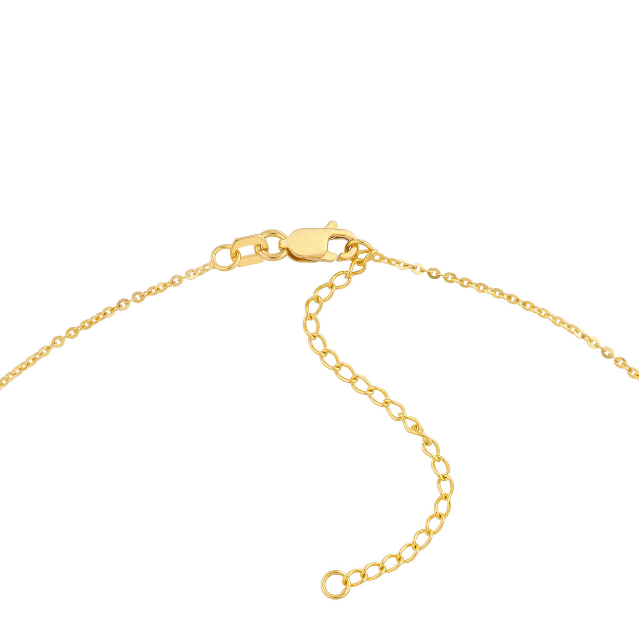 1/20 CTW Diamond Arrow Pendant Necklace 14K Yellow Gold