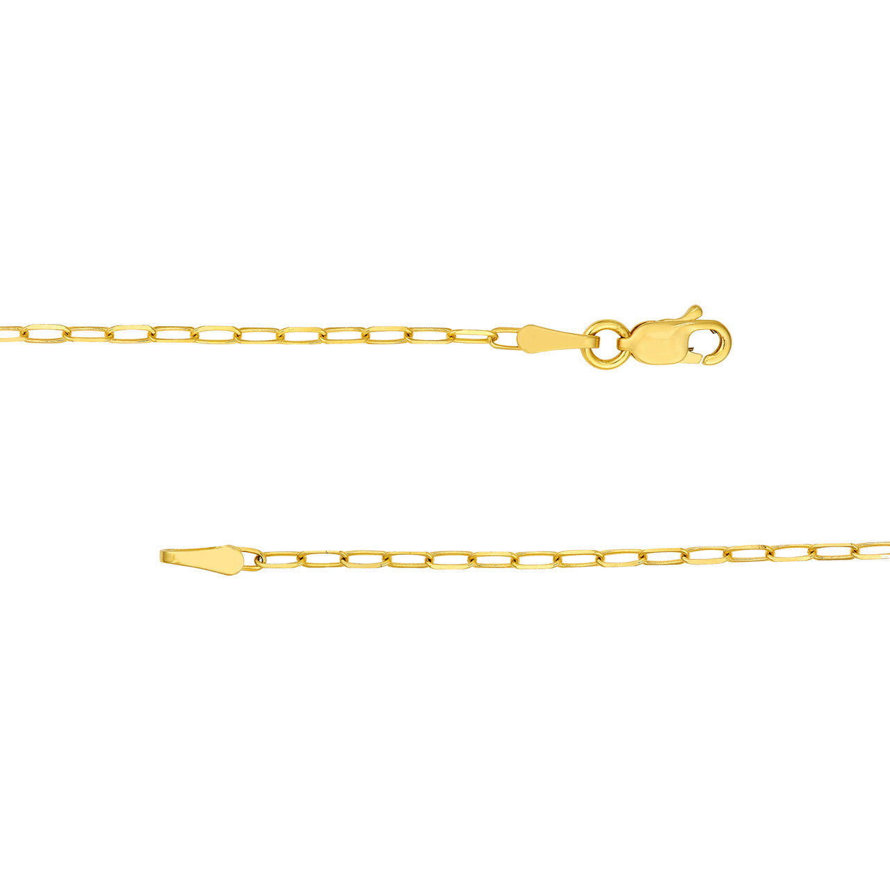 Alternating Bead Necklace 14K Yellow Gold